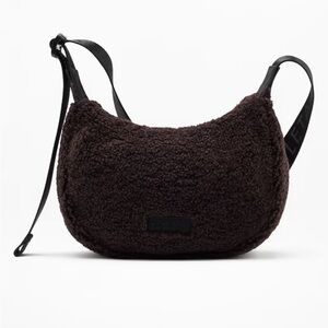 Athleta All About Sherpa Mini Crescent Bag
